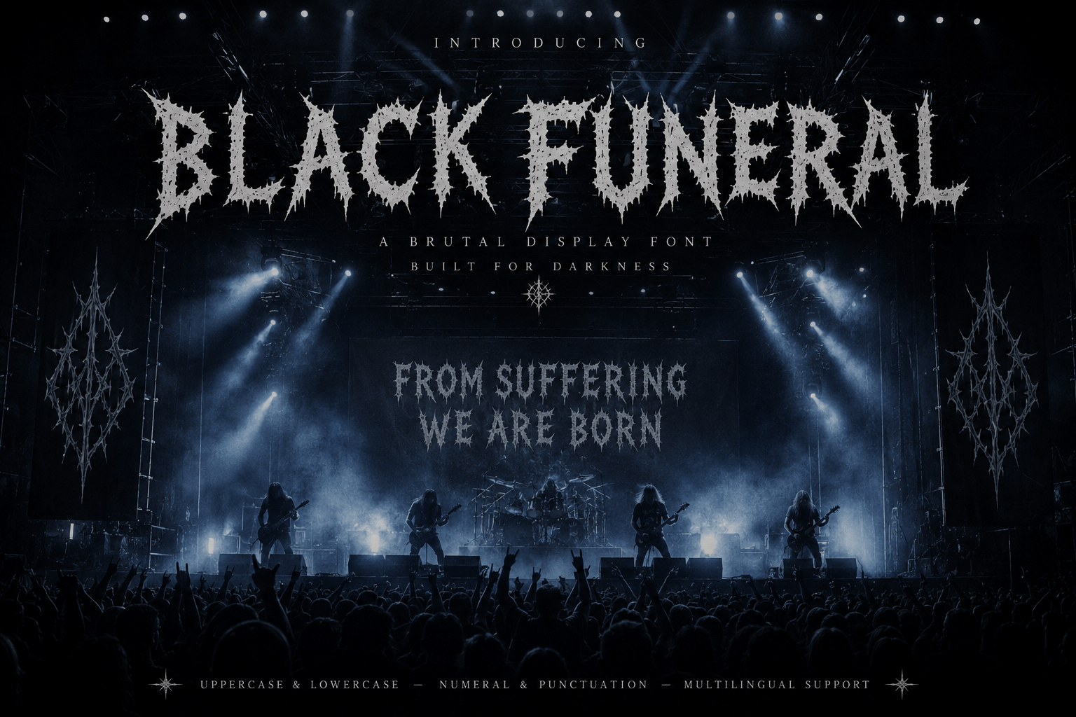 Deathly Font — Specimen
